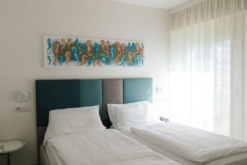 Seiten suite mit Meerblick